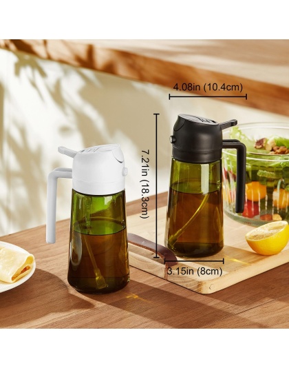 470ml Olive Oil Dispenser Bottle for Kitchen Gadgets