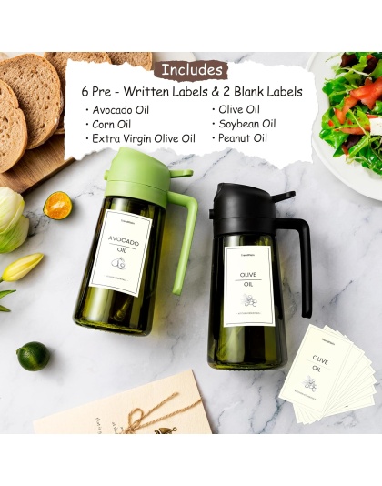 470ml Olive Oil Dispenser Bottle for Kitchen Gadgets