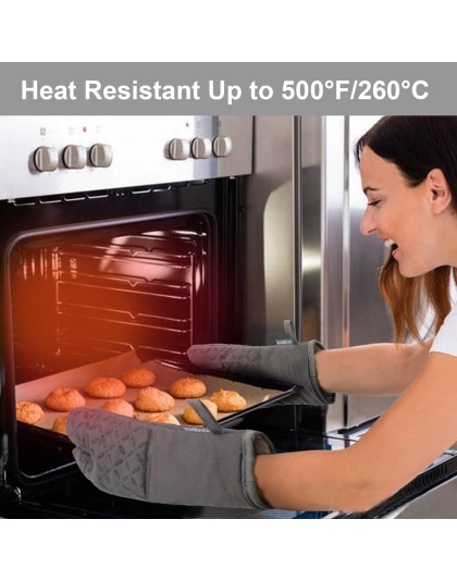 KEGOUU Oven Mitts and Pot Holders 6pcs Set