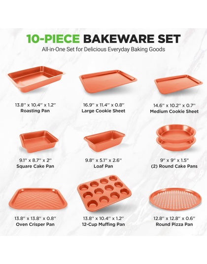 Nutrichef Baking Set