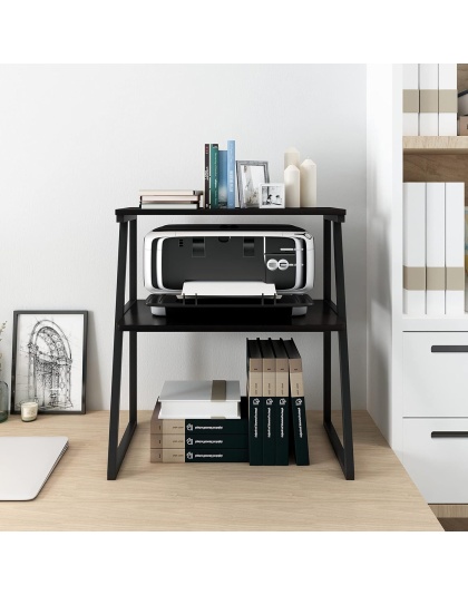 PUNCIA 3 Tier Wood Desktop Printer Stand