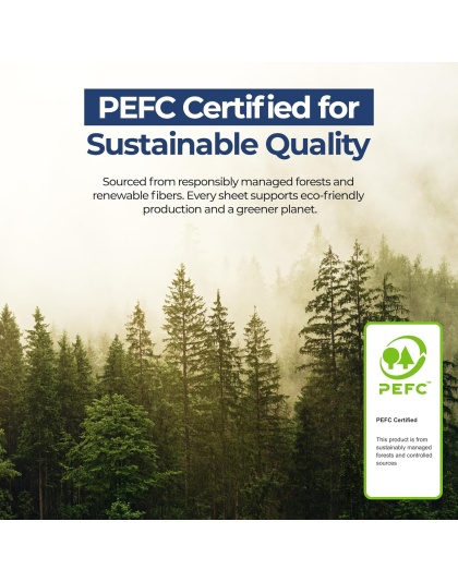 Excellent Copy Paper, 20 lb, Letter Size 8.5” x 11”, 97 Brightness, 5000 Sheets (10 Pack)