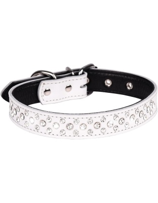 Rhinestones Dog Collar
