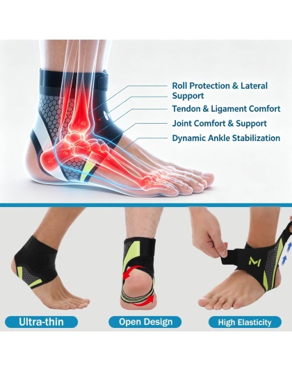 2 pcs Lightweight &amp; Breathable Ankle Support