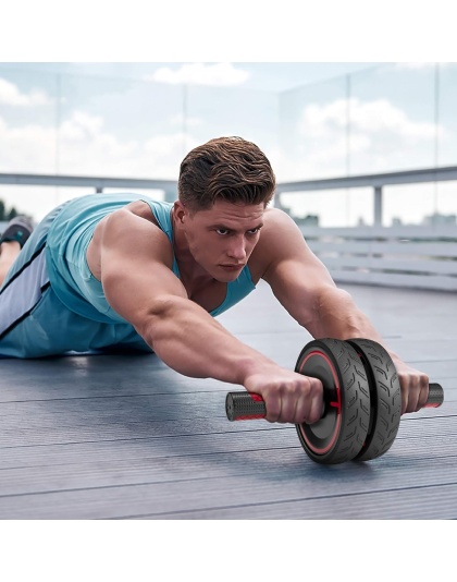 Readaeer Ab Roller Wheel with Knee Pad
