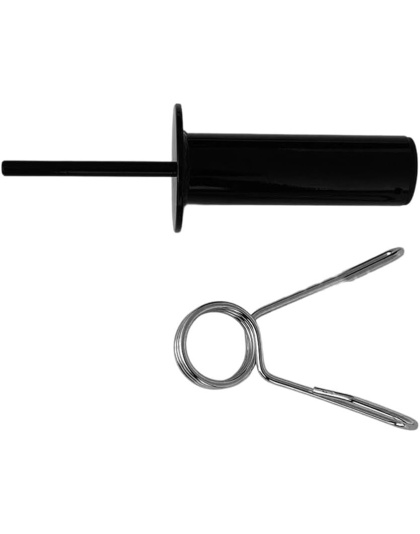 Solid Steel Weight Stack Pin with Spring Collar for Gym Cable Tower