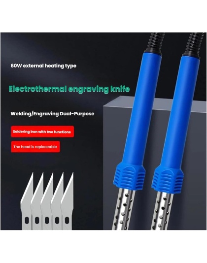 60W Electric Engraving Knife &amp; Soldering Iron Set