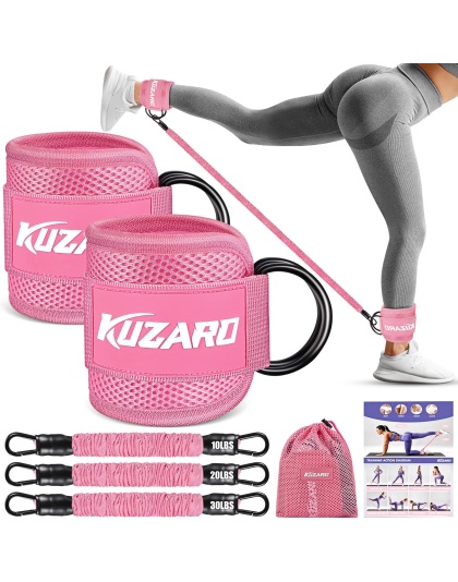 Resistance Bands with Ankle Straps